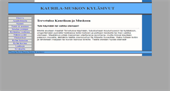 Desktop Screenshot of kaurila.fi